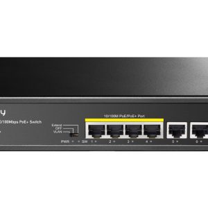 Cudy 6 Port Fast Ethernet 4 PoE 60W Switch