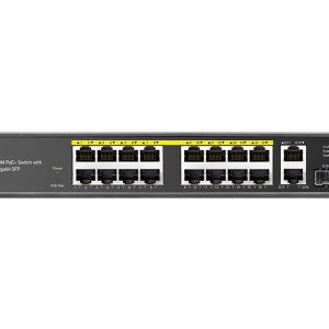 Cudy 16 Port Fast Ethernet PoE 190W 2 Gigabit 1SFP Switch | FS1018PS1