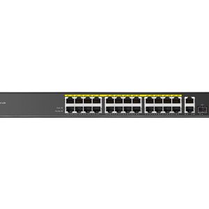 Cudy 24 Port Fast Ethernet PoE 290W 2 Gigabit 1SFP Switch | FS1026PS1