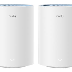 Cudy Dual Band WiFi 5 1200Mbps Fast Ethernet Mesh 2 Pack | M1200 (2-Pack)