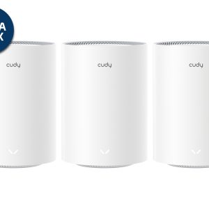 Cudy Dual Band WiFi 7 3600Mbps Gigabit Mesh Router | M3600 (3-Pack)
