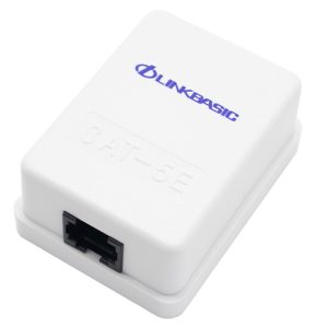 Linkbasic Cat5e Single Surface Mount Box