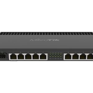 MikroTik 10 Port Gigabit 1SFP+ 4 Core L5 Rack-Mount Router | RB4011iGS+RM