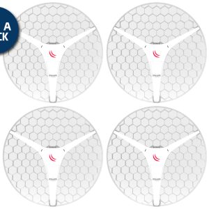 MikroTik LHG XL 5 ac 27dBi PtP CPE 4 Pack