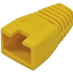 Linkbasic Yellow Boots RJ45