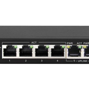 Scoop 6 Port Gigabit 4 PoE 60W Switch
