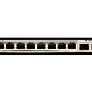 Scoop 8 Port Gigabit PoE 96W 2SFP Switch