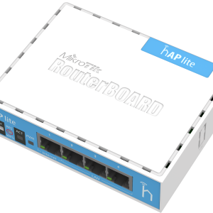 MikroTik hAP lite - 2.4GHz desktop Wi-Fi Router - mountable