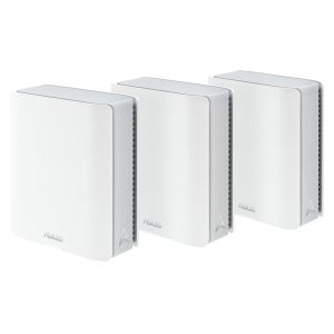 ASUS ZenWiFi BT10 Wi-Fi 7 Tri-Band 10G AiMesh Router Node (3-Pack) – White