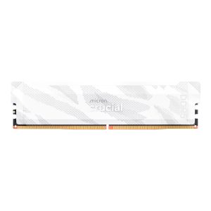 Crucial Pro 16GB 6400Mhz DDR5 Desktop OC Gaming Memory - White