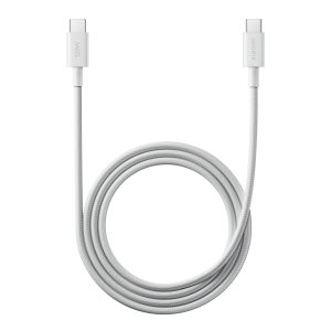 Xiaomi 6A Braided USB Type-C to USB Type-C Cable (1m) - White