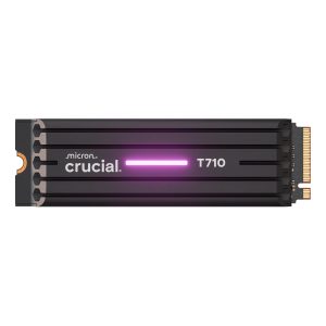 Crucial T710 1TB M.2 NVMe Gen5 NAND SSD with Heatsink