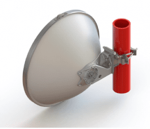 NEC iPasolink Dish Antenna - Dual Polarised. For 7- & 8GHz in 2+0 Configuration.