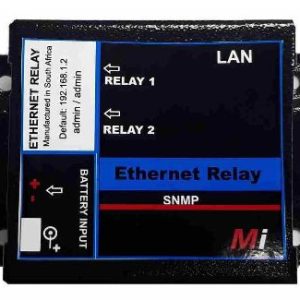 Micro Instruments 2 Port Ethernet Relay, 12V to 24V