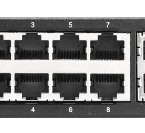 ES3510MA Fast Ethernet Layer 2/4 switch featuring 10 ports; 8 10/100