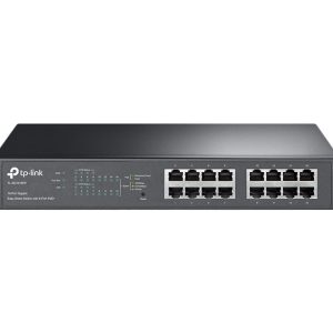 TP-Link 16-Port 8-Port PoE+ Gigabit Easy Smart Switch | TL-SG1016PE