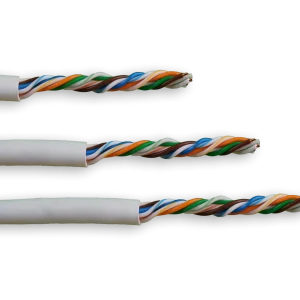 Acconet CAT5e Indoor Ethernet Cable 305m White CCA STP Pull Box | CAT5-305-STP