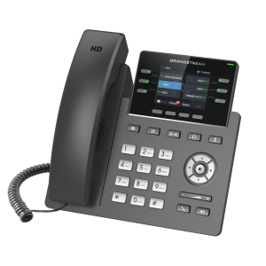 Grandstream 3-Line Carrier Desk Phone Supports PoE