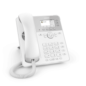 Snom D717 6-line Desktop SIP Phone in White - No PSU Included - Wide Colour TFT Display - USB