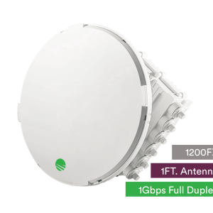 Siklu E-Band (80GHz) PTP link FDD 1Gbps. 1ft EXT antenna
