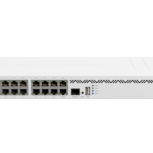 MikroTik CCR2004-16G-2S+, 16 x 1GB Ethernet ports and 2 x 10G SFP+ ports, 1x USB port