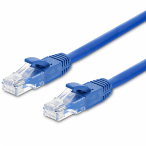 Acconet CAT6 0.5m UTP Flylead (Patch Lead) Blue | CAT6-FLY-0.5-BLUE
