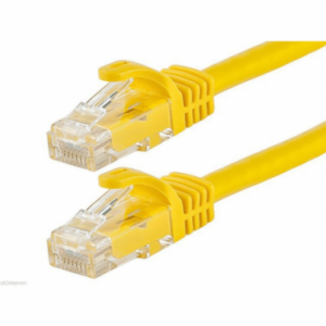 Acconet CAT6 2m UTP Flylead (Patch Lead) Yellow | CAT6-FLY-2-YELLOW