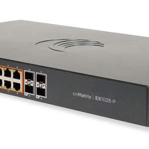 Cambium cnMatrix Enterprise 24 port with 4 SFP uplink PoE+ Switch | CNM-EX1028-P