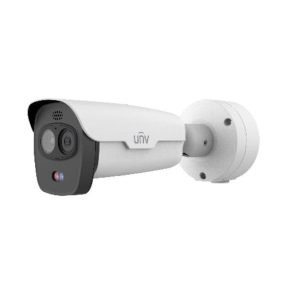 UNV - H.265 - 4MP LightHunter Dual-spectrum Thermal Network Bullet Camera -smoke, fire & Temp
