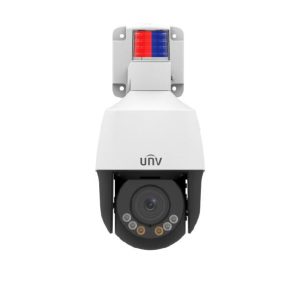UNV - Ultra H.265 - 2MP Outdoor Mini LightHunter PTZ Camera with 4x Optical Zoom & Active Deterrence