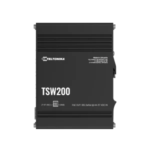Teltonika 8-Port Gigabit PoE+ Ethernet Switch | TSW200