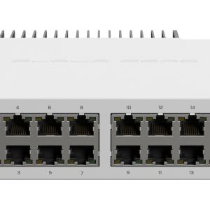 MikroTik Cloud Core 16 Port Gigabit 2SFP+ Passive Cooling Router | MT-RBCCR2004-16G-2S+PC