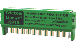 Clearline 10 Way analogue signal line protector