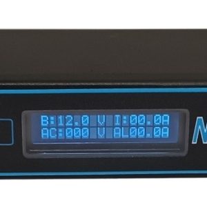 Micro Instruments 19" Rackmount, SNMP, 8-60v Network-based power monitor.