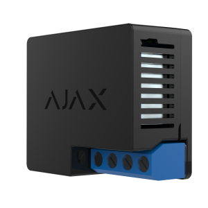 AJAX Security - Automation - Black WallSwitch, Power Relay to Control 100/230V Power Supply Remotely | AJAX-AD-WS-B