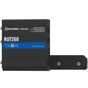 Teltonika Industrial LTE CAT 6 Router | RUT260