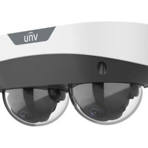 Uniview UNV 2MP LightHunter Dual Lense Fixed Dome IP Camera 4mm | IPC3222SS-ADF40K-I1