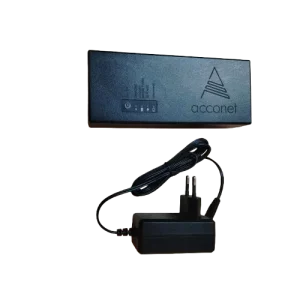 Acconet Mini DC UPS 13200mAh with 12V 2A Power Supply | AC-UPS-MINI-V2-KIT