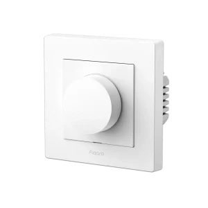 Aqara Dimmer Switch H2 EU 2 in 1 With Neutral & No Neutral (White) | AQ-CTRL-DIM-SW-WALL-W