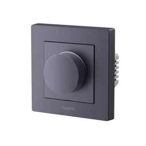 Aqara Dimmer Switch H2 EU 2 in 1 With Neutral & No Neutral (Gray) | AQ-CTRL-DIM-SW-WALL-G