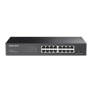 Mercusy 16-Port Gigabit Desktop/Rackmount Switch | MS116GS
