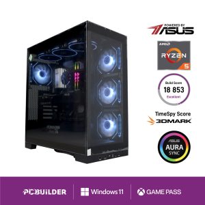 PCBuilder Ryzen 5 7600 MAVERICK Windows 11 Gaming PC