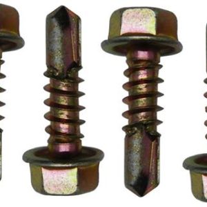 Solarix Hexagon Head Self Tapping Screw Pack of 4