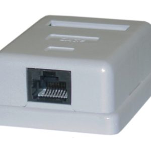 Netix RJ45 Single Surface Mount Box 29-0020