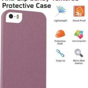 Promate Maroon Gritty iPhone 5 Anti-Slip protective case