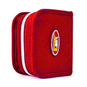 Ebox Little Cd/ Dvd Bag Red, Retail Box, No Warranty