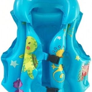 Casey Kids Medium Inflatable Swimming Vest Blue