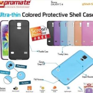 Promate Black Gshell S5 Ultra-thin Colored