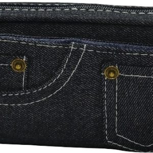 Brainware Dark Blue Denim Pencil Case