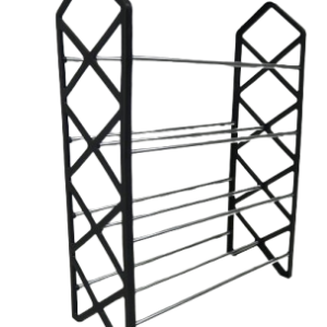 Nordic Wind Cross 4 Tier 12 Shoe Rack